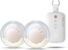 Philips Avent Hands-free Double Electric Breast Pump, Hospital-strength Motor, Mimics Baby\'s Drinking Rhythm, Pumps up to 85 Times per Minute, 2 Collection Cups, 4 Breast Shields, Model SCF539/62