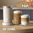Philips Baristina Milk Frother - Foam Milk Perfectly​. Hot and Cold. Dairy and Non-Dairy. Easy to Clean. for Philips Baristina Espresso Machines. Milky White (BAR311/00)