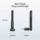 TP-Link USB Bluetooth Adapter for PC, Bluetooth 5.3 Dongle (UB500 Plus) - Long Range, Adjustable Antenna, Supports Windows 11/10/8.1/7 for Desktop, Laptop, Mouse, Keyboard, and More.