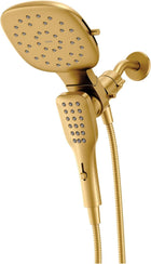 Moen (220C5BG) Verso Square Combination Shower with Infiniti Dial, Brushed Gold