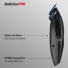 BaBylissPRO LithiumFX+ Cord/Cordless Ergonomic Clipper
