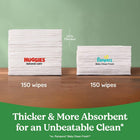 Huggies Natural Care Sensitive Baby Wipes, Unscented, Hypoallergenic, 99% Purified Water, 15 Flip-Top Packs (960 Wipes Total) | 99% Purified Water, Plant-Based, Hypoallergenic, Fragrance-Free, Dermatologist Tested, Winnie-The-Pooh Designs