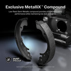 Transit Auto Rear Brake Drum Shoes Kit Replacement For Nissan Xterra Frontier D21 Pickup K8N-100101