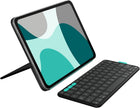 Logitech Flip Folio, Keyboard Case for iPad Pro 13-inch (M4 & M5) & iPad Air 13-inch (M2, M3 & M4) (2024, 2025 & 2026) - Protective & Stowable Bluetooth Keyboard Case, Multi-Device - Midnight Black