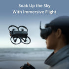 DJI Avata 2 Fly More Combo (3 Batteries), FPV Drone with Camera 4K | Includes Goggles 3 & RC Motion 3, Immersive Flight Experience, Built-in Propeller Guard, Easy Flip/Roll