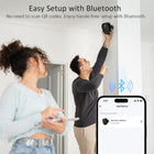 4PCs 2.4G-5G WiFi Security Camera Wireless Outdoor, 2K Battery Powered Cameras for Home Security with AI Detection, Color Night Vision, Siren, IP66, 2-Way Talk, SD/Cloud, Works Alexa&Google Assistant