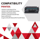 057H High Yield Toner Cartridge Compatible Replacement for Canon 057H 057 Black Toner Cartridge Color ImageCLASS MF445dw MF448dw MF449dw LBP226dw LBP227dw MF445 LBP220 Series Printer 2 Packs