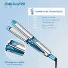 BaBylissPRO Nano Titanium Stainless Steel OPTIMA Hair Straightener, High Heat Professional Straightener, Heats To 465 °, Ion Generator for Smoothing, Curling, Dual Voltage