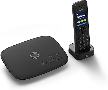 Ooma Telo Free Home Phone Service and HD3 Handset. Works with Amazon Echo and Smart Devices