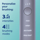 Philips Sonicare DiamondClean 9300 Electric Toothbrush, 2 Brush Heads, Grey | 2000% More Plaque Removal¹, Visual Pressure Sensor, 12 Brush Settings, App Connected, 14-Day Battery, Travel Case, HX9903/45