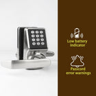 Keyless Entry Door Lock, Electronic Keypad Door Lock with Handle, Digital Door Lock, IC Card and Key, Easy Installation for Home, Hotel