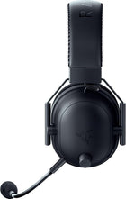 Razer BlackShark V2 Pro Wireless PlayStation Gaming Headset: 50mm Drivers - Super Wideband Mic - Plush Noise Isolating Earcups - for PS5, Console, PC, Mac - Bluetooth, USB-C - 70 Hr Battery - Black