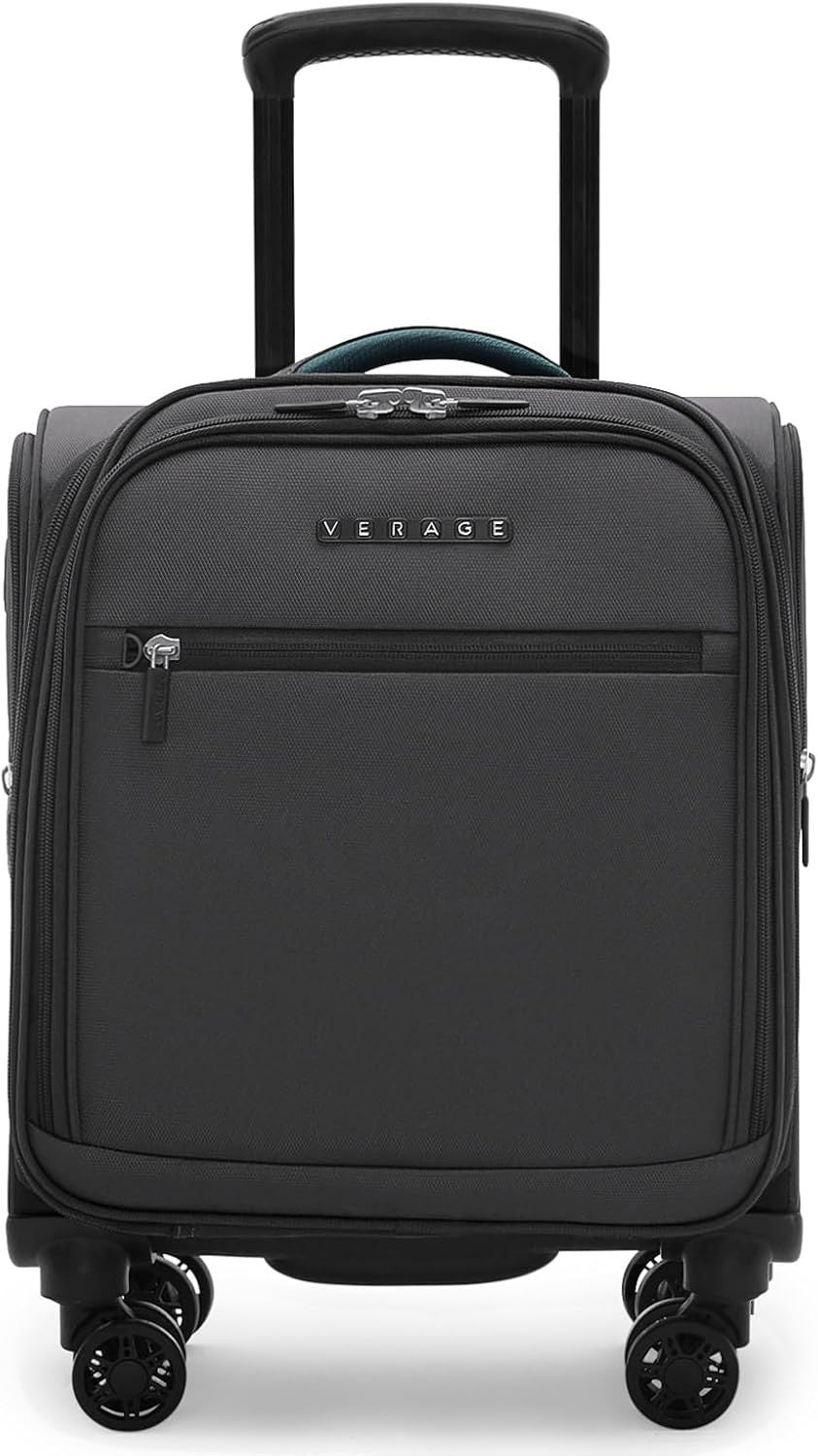 Verage Unisex Adult Soft Carry on Luggage with Spinner Wheels Luggage- Carry-On Luggage