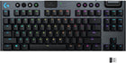 Logitech G915 TKL Tenkeyless Lightspeed Wireless RGB Mechanical Gaming Keyboard, Low Profile Switch Options, LIGHTSYNC RGB, Advanced Wireless and Bluetooth Support - Tactile