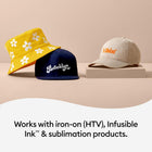 Cricut Hat Press | Smart Heat Press Machine | Perfect for Customizing Hats | Adjustable Time and Temperature | Easy to Use with Pro-Level Results