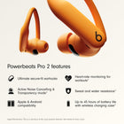 Beats Powerbeats Pro 2 Wireless Bluetooth Earbuds - Noise Cancelling, Heart Rate Monitor, IPX4, Up to 45H Battery & Charging Case, Works with Apple & Android - Electric Orange