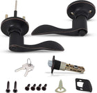 Honeywell 8106401 Wave Entry Door Lever, Oil Rubbed Bronze