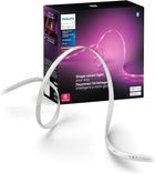 Philips Hue Indoor 5M (16FT) Smart LED Solo lightstrip Base Kit - 1 Pack - Control with Hue App - Compatible with Alexa, Google Assistant and Apple HomeKit