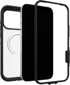 OtterBox iPhone 17 Pro Max Defender Series Pro XT Clear Case - Dark Side - Black - Tough, Rugged & Durable iPhone Case, Snaps on MagSafe
