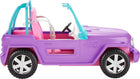 Barbie Off-Road Vehicle, Purple with Pink Seats and Rolling Wheels, 2 Seats, Toy for 3 to 7 Year Olds
