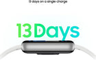 Samsung Galaxy Fit3, 1.6 AMOLED Display, 13 Days Battery Charge, Sleep Monitoring, Fall Detection - Silver (CAD Version & Warranty)