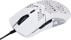 Glorious Gaming Mouse - Model O Minus 58 g Superlight Honeycomb Mouse, RGB Mouse - Matte White Mouse, USB Gaming Mouse