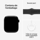 Apple Watch Series 10 [GPS 42mm] Smartwatch with Jet Black Aluminium Case with Black Sport Band. Fitness Tracker, ECG App, Always-On Retina Display, Water-Resistant Watch
