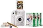 Fujifilm INSTAX Mini 12 Instant Camera Party Bundle - Clay White