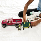 Schleich Horse Club Truck and Trailer Toys – 14 piece Pickup Truck & Trailer Playset, with Horse Figurine, Rider Action Figure, and Pony Accessories, for Girls and Boys Ages 5+