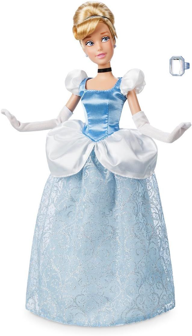 Disney Store Cinderella Classic Doll with Ring - 11 1/2\'\' 2018 Version