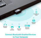 TP-Link USB Bluetooth Adapter for PC, Bluetooth 5.3 Dongle Receiver (UB500) - Plug and Play, Nano Design, EDR & BLE, Supports Windows 11/10/8.1/7 for Wireless Keyboard Mouse Headphone Speaker