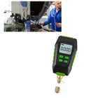 Digital Vacuum Gauge, 0-10000Pa Rechargeable Pressure Tester for HVAC Refrigeration, IP54 Water Dust Resistant, 7/16 inch Interface