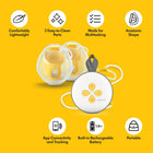 Medela Swing Maxi Hands-free Breast Pump | Easy, Intuitive, Ideal For On The Go Double Electric Hands free Breast Pump
