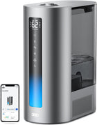 DREO 6L Humidifiers for Bedroom, Smart Warm & Cool Mist for Large Room, 60Hr Quiet Runtime for Baby, Plant, Humidity Sensor, Indicator Light, 12H Timer, Google/Alexa, HM713S