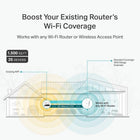 TP-Link AC1200 WiFi Extender (RE315) - Covers up to 1,500 Sq.ft and 25 Devices, Up to 1200Mbps, Dual Band WiFi Booster Repeater, Access Point Mode
