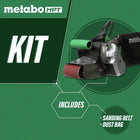 Metabo HPT Belt Sander | Variable Speed | 3-Inch x 21-Inch V-Belt | 9.0 Amp Motor | Soft Grip | 5-Year Warranty | SB8V2