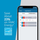 Sensi Touch Smart Thermostat by Emerson with Touchscreen Color Display, Programmable, Wi-Fi, Mobile App, Easy DIY, Data Privacy, Works with Alexa, Energy Star Certified, ST75S-Silver, C-Wire Required