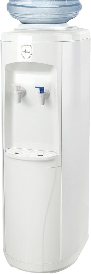 Vitapur Top Load Floor Standing Room Cold Water Dispenser with Standard Taps, White one Size