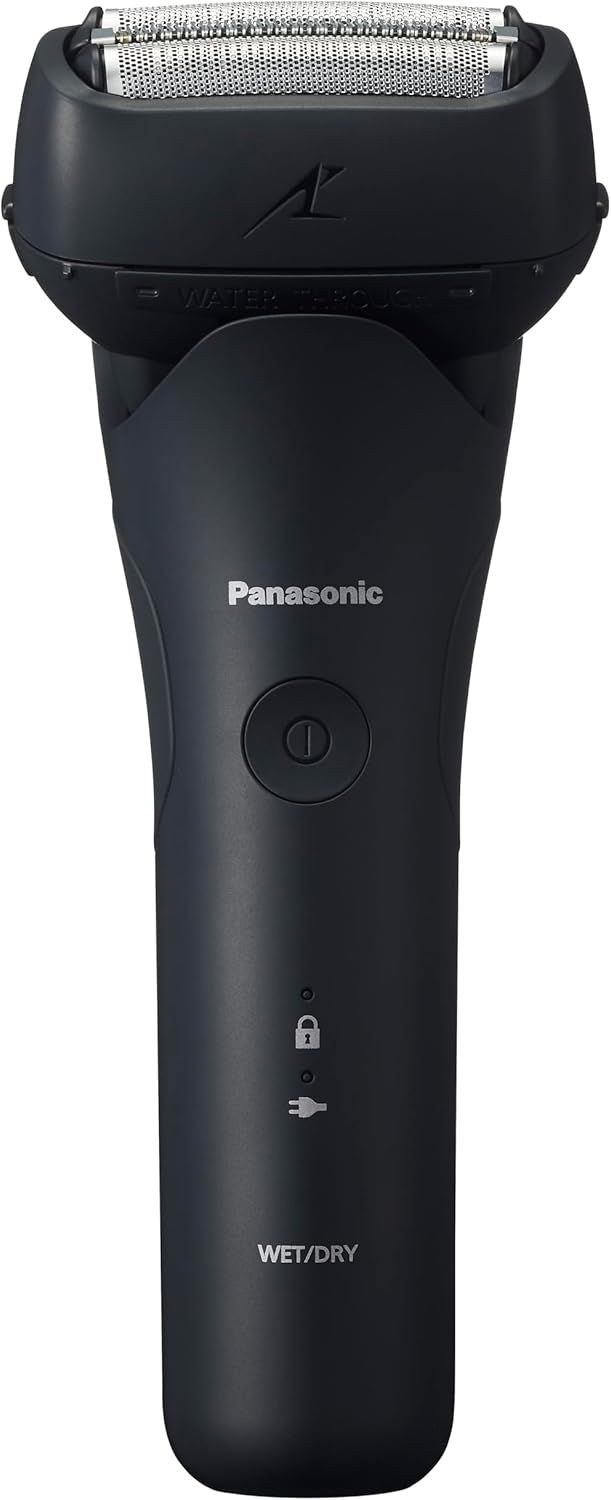 Panasonic ESLT2B Waterproof 3-Blade Electric Shaver for Men with Ultra-Fast Linear Motor, Black