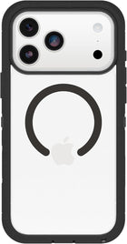 OtterBox iPhone 17 Pro Max Defender Series Pro XT Clear Case - Dark Side - Black - Tough, Rugged & Durable iPhone Case, Snaps on MagSafe