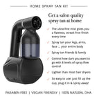 MineTan At Home Spray Tan Machine | Lightweight, Airbrushed Finish, Streak Free Tanning Results, Vegan Friendly, PETA-Approved