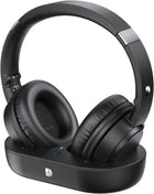 Wireless Headphones for TV, TV Headphones Wireless for Seniors, Versatile Charging Dock with Transmitter, Instant Audio Sync, 65-Hour Battery Life, Ideal Gift for Parents & Seniors