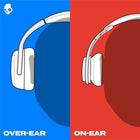 Skullcandy Crusher Evo Wireless Bluetooth Headphones with Multi-Sensory Bass, Noise Isolating Over-Ear Fit, Up to 40 Hours Battery, Microphone for iPhone Android - True Black