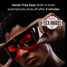 Luminator LED Eye Mask for Men and Women Skincare - Anti-Aging, Boost Collagen, Reduce Dark Circles & Wrinkles, Red Light Therapy for Under-Eye Treatment & Rejuvenation - Only 3 Minutes a Day