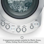 Breville the the IQ Kettle, Electric Kettle, Tea Kettle, BKE820XL, Brushed Stainless Steel