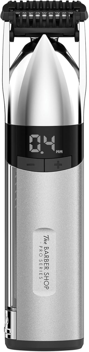 Conair The Barber Shop Pro Metal Series GMT996C I-Stubble Trimmer, Hair trimmer for men