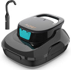 AIPER Scuba SE Cordless Pool Cleaner, Upgrade 95-Min Runtime, Smart Self-Parking, Pool Vacuum for Above-Ground Pools up to 860 Sq.ft, Black
