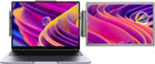 Portable LCD Monitor 14inch with Adjustable Stand Highly Resolution 1920x1080 USB C HDTV Port for Enhances Visuals Secondary Monitor