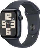 Apple Watch SE (2nd Gen) [GPS 44mm] Smartwatch with Midnight Aluminum Case with Midnight Sport Band M/L. Fitness and Sleep Trackers, Crash Detection, Heart Rate Monitor, Retina Display