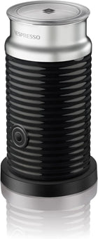 Nespresso Aeroccino 3 Milk Frother - Automatic Hot & Cold Foam Maker for Coffee, Latte, Cappuccino, and Macchiato - Black